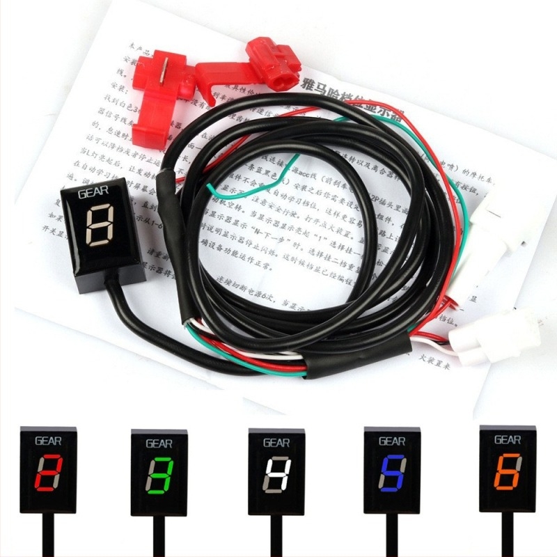 Afișaj LED pentru trepte Yamaha – indicator digital, interval 1–6 trepte, marcă S2R