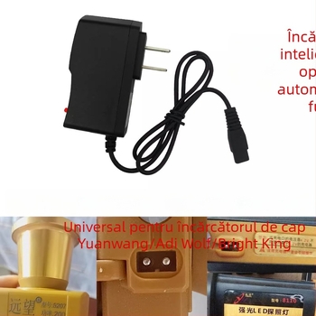 Frontala cu încărcător dual cu 2 găuri | capacitate baterie 4,2 | putere 4,2W | încărcare manuală | potrivită pentru scufundări, drumeții și camping | rază 100–200 m