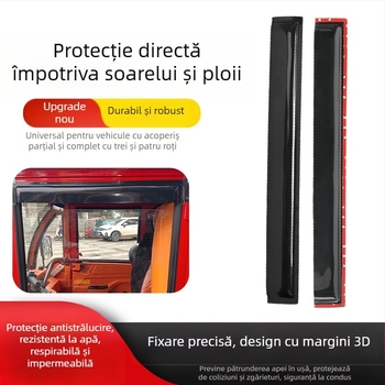 Acoperiș de ploaie pentru triciclu electric și vehicul cu patru roți | material plastic | fără personalizare