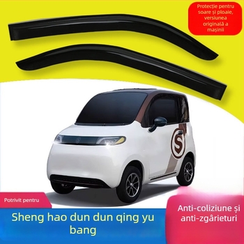 Vizor de ploaie pentru modelul Sheng Ang Dun Dun – material PU, fără personalizare