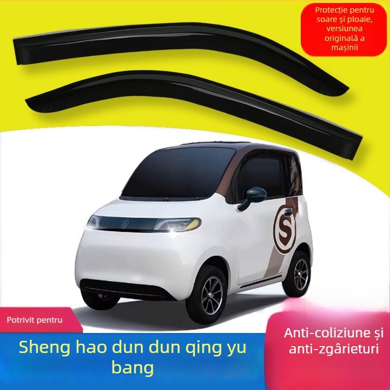 Vizor de ploaie pentru modelul Sheng Ang Dun Dun – material PU, fără personalizare