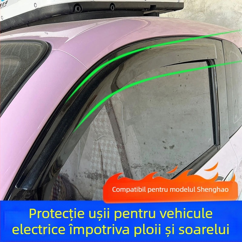 Vizor de ploaie pentru modelul Sheng Ang Dun Dun – material PU, fără personalizare