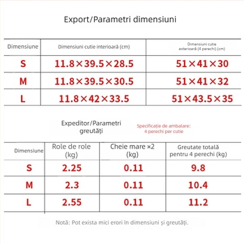 Patine pentru copii cu două rânduri, reglabile, exterior PU+Mesh, talpă TPR, roți PU
