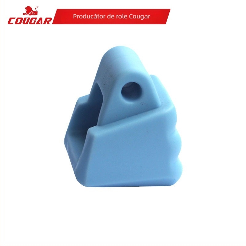 Cap de frână pentru role copii Cougar — partea superioară PU, roți PU, șină cu un singur rând, talpă din tendon de vită