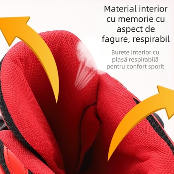 Patine cu role din plasă, roți într-un singur rând din PVC, talpă din plastic