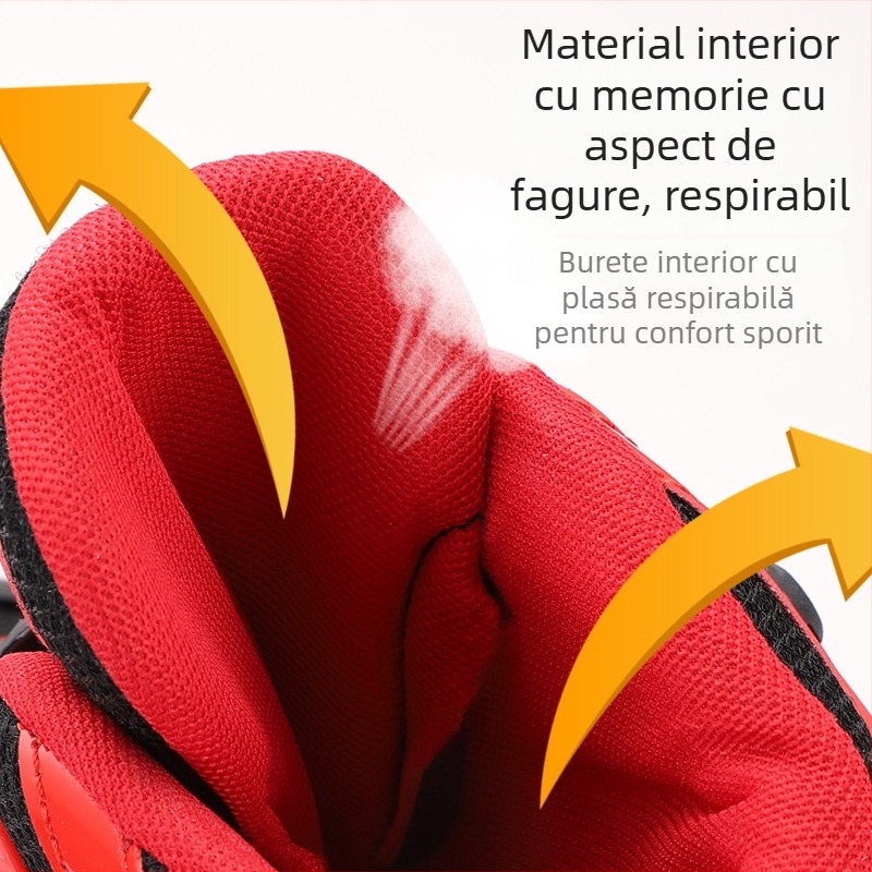 Patine cu role din plasă, roți într-un singur rând din PVC, talpă din plastic