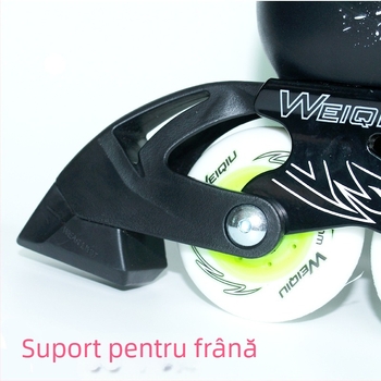 Cadru de frână pentru patine cu role — roți într-un singur rând, marcă DLS/weft ball, accesorii pentru patine cu role