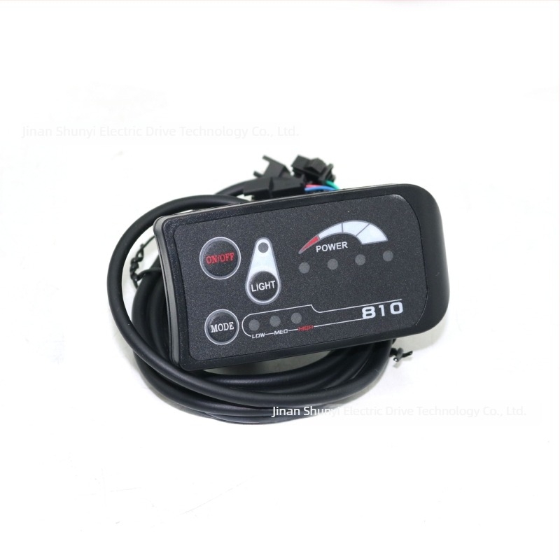 Zuncontrol S810 Display pentru bicicletă asistată de putere, 24/36/48V