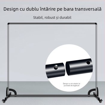 Stativ pentru fundal pentru streaming - structură din poliester, potrivit pentru filmări în direct, brand Lei Photo, greutate 6 kg