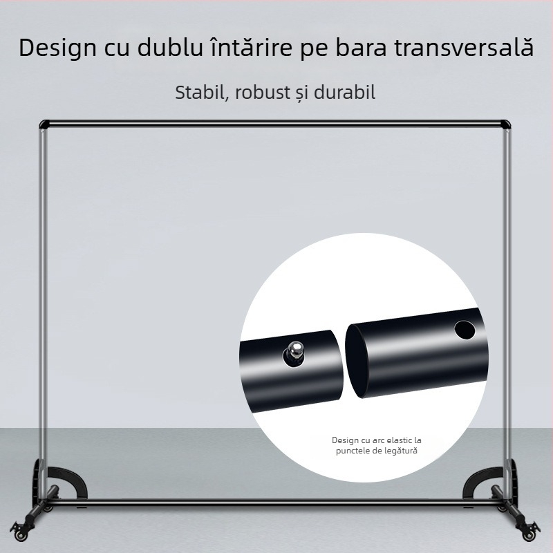 Stativ pentru fundal pentru streaming - structură din poliester, potrivit pentru filmări în direct, brand Lei Photo, greutate 6 kg