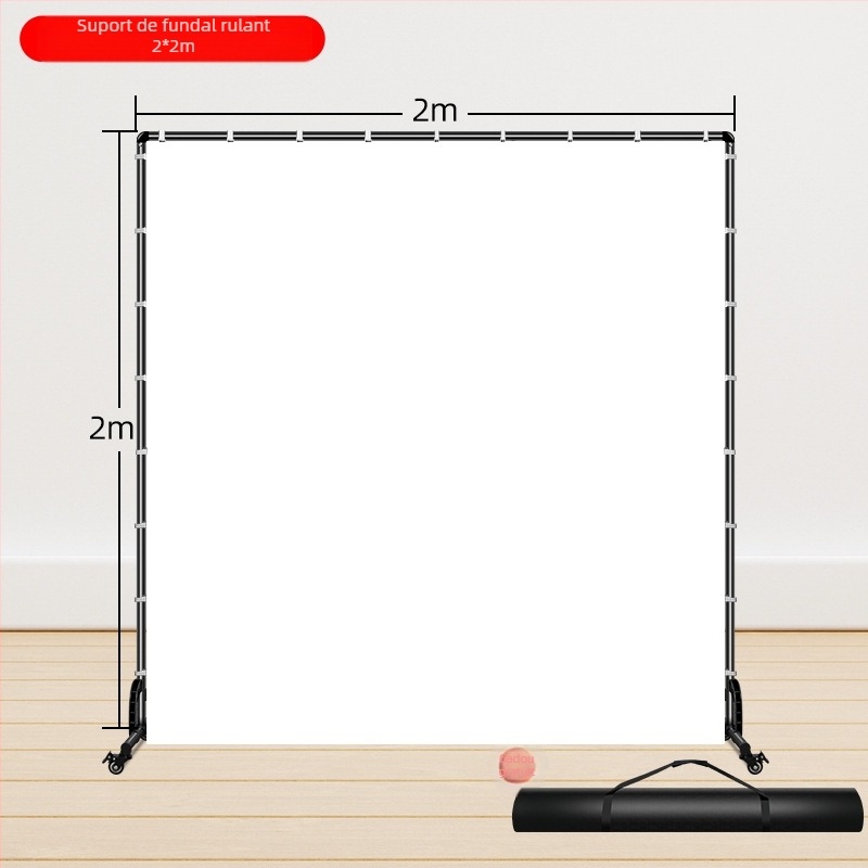 Stativ pentru fundal pentru streaming - structură din poliester, potrivit pentru filmări în direct, brand Lei Photo, greutate 6 kg