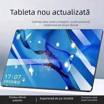 Tableta X30 cu 5G, Android, procesor quad-core, cameră 13 MP cu ecran HD pentru protecție a ochilor