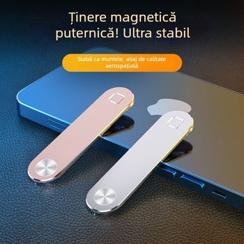 Suport pentru telefon și laptop, aliaj de aluminiu, suport magnetic pentru ecranul lateral, model SP21, anti vibrație