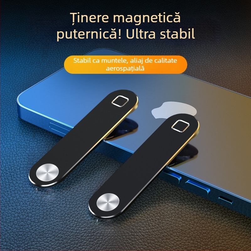 Suport pentru telefon și laptop, aliaj de aluminiu, suport magnetic pentru ecranul lateral, model SP21, anti vibrație