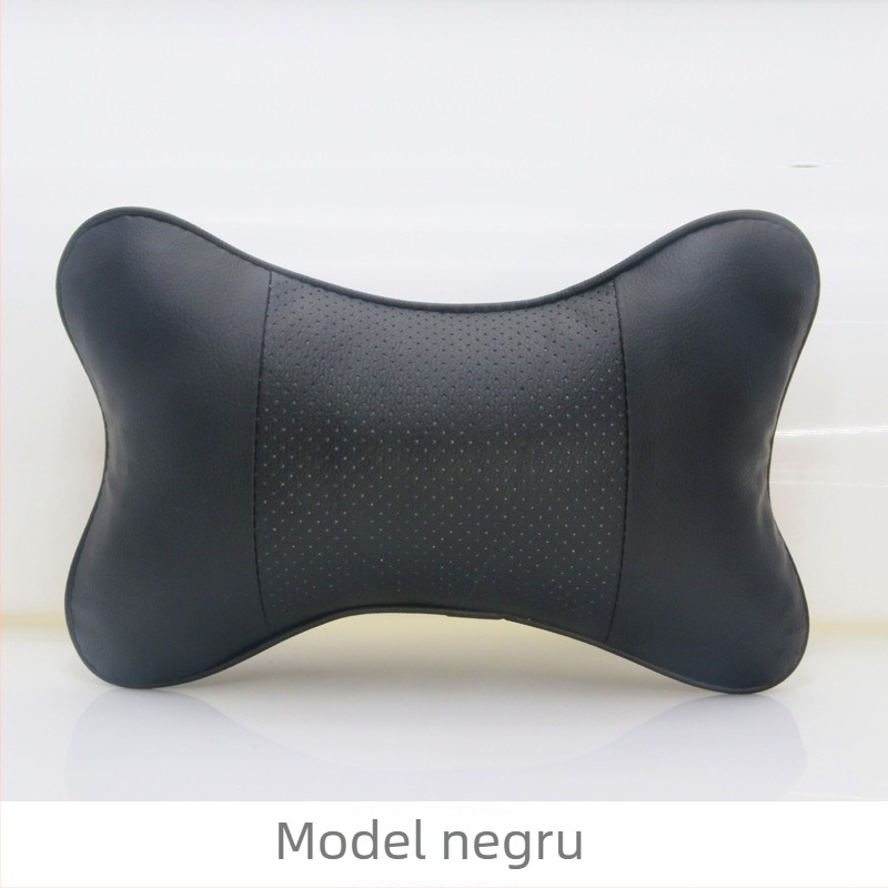 Pernă pentru capul scaunului auto din piele artificială, umplutură din bumbac, pentru toate anotimpurile, stil simplu