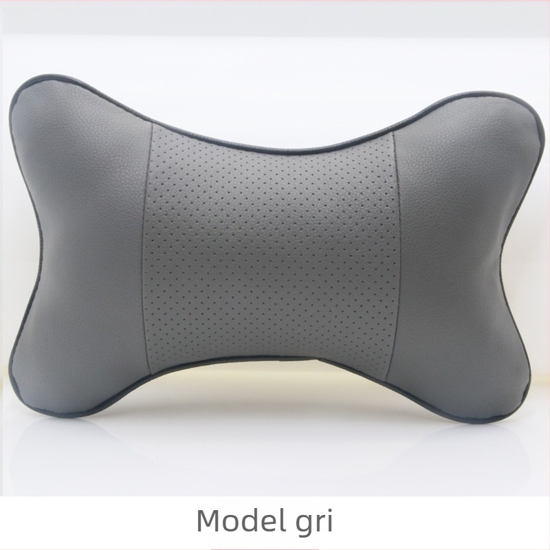 Pernă pentru capul scaunului auto din piele artificială, umplutură din bumbac, pentru toate anotimpurile, stil simplu