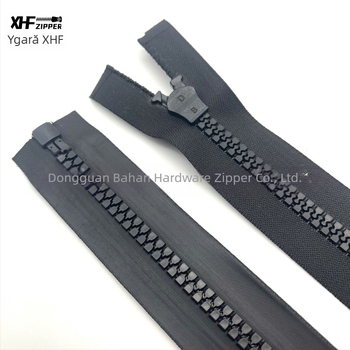 Fermoar din rășină impermeabil, cu capăt deschis — material EVA/PVC/TPU pentru îmbrăcăminte, genți și veste