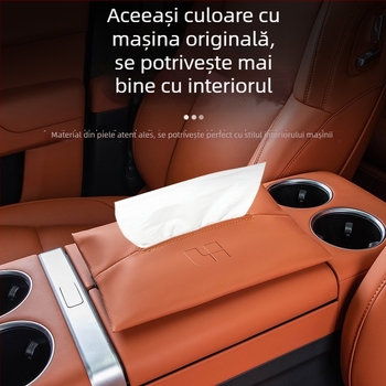 Poșetă de șervețele pentru mașină, suport interior suspensiv (piele de microfibră; personalizare la cerere: Da; marcă privată licențiată: Da; durată de viață: 10 ani)