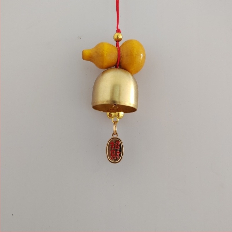 Pandantiv DIY cu clopoțel — metal, decor pentru Crăciun și Anul Nou, stil modern minimalist, brand Unique