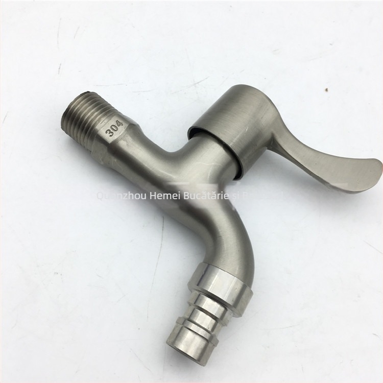 Robinet de alimentare încorporat pentru mașina de spălat, cu închidere rapidă extinsă, aliaj de zinc, intrare/ieșire 15 mm, 0–90°C, 1,6 MPa