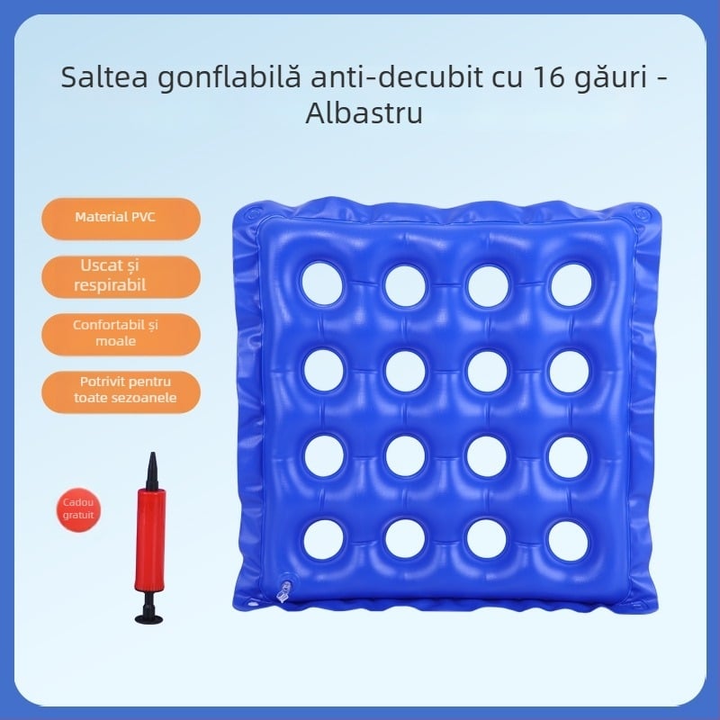 Perne pentru pacienți imobilizați – pernă PVC neinflabilă pentru prevenirea escarelor