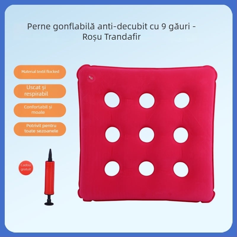 Perne pentru pacienți imobilizați – pernă PVC neinflabilă pentru prevenirea escarelor