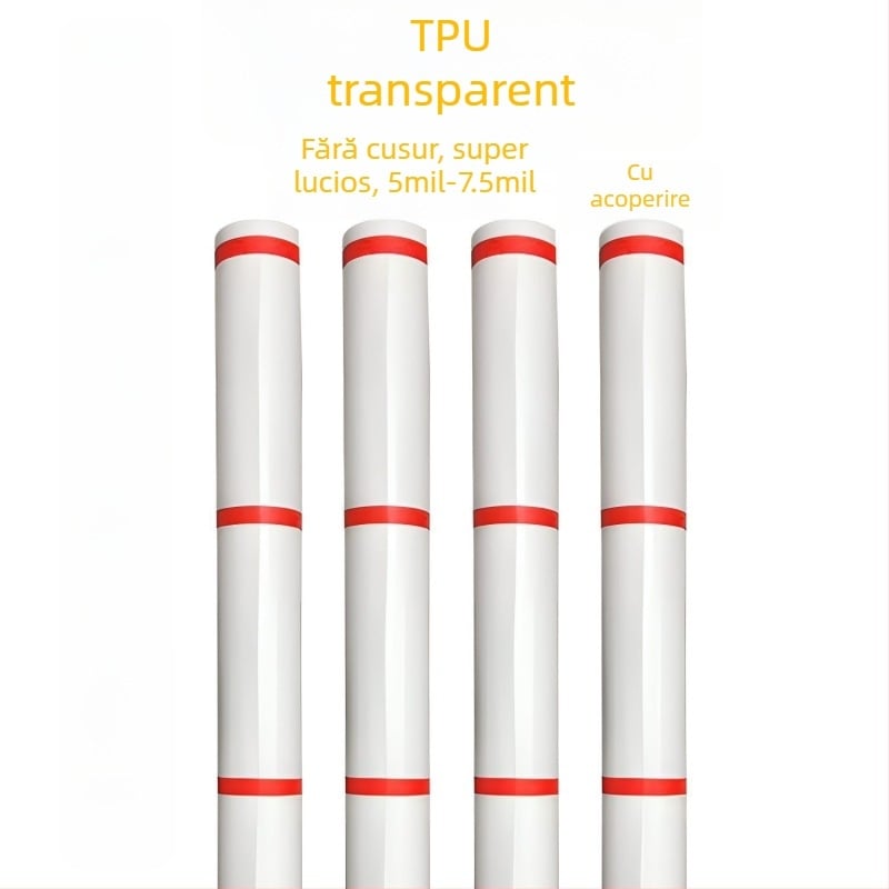 Film protecție a vopselei TPH – Marcă Jun Congchen, Material TPH, garanție 3 ani