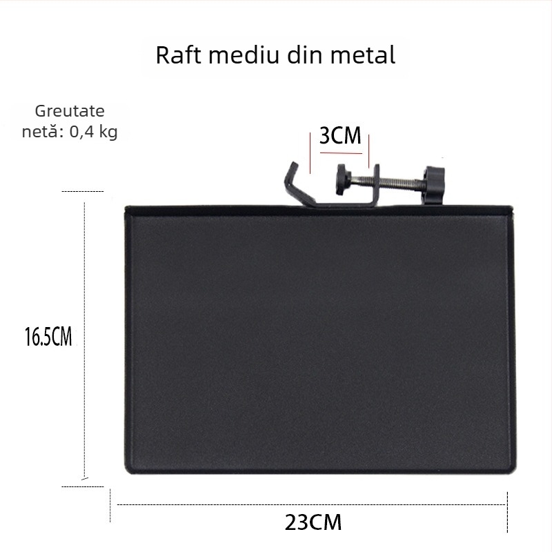 Microfon condensator cu trepied de birou, tavă pentru placă de sunet și raft de depozitare, model YH-02, brand With Constant Technology