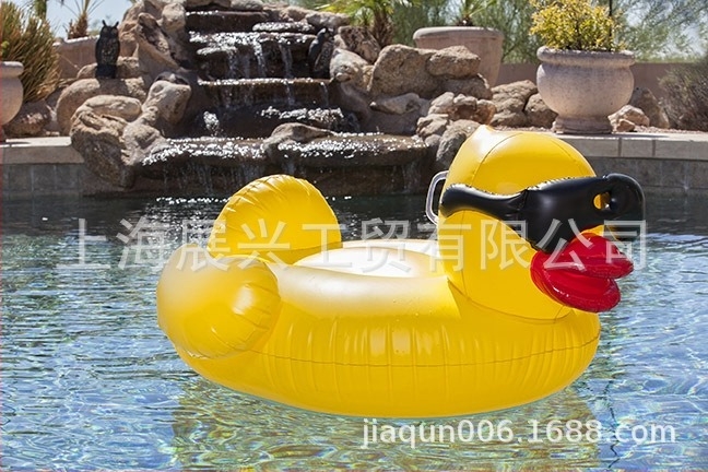 Colac gonflabil de piscină din PVC în formă de rață pentru adulți • Marca Zhanxing • Cod produs Zx--870235 • PVC ecologic