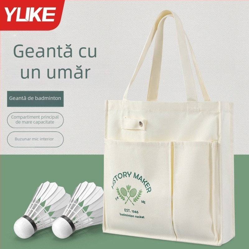 Geantă Yu ke pentru badminton și tenis, material canvas, țesătură poliester, pentru adulți, geantă sport outdoor