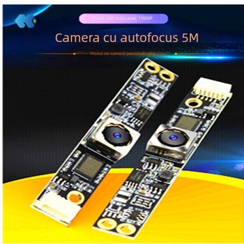 Haokai webcam USB 2.0 HD cu focalizare automată, senzor 5MP, 2592x1944 la 30fps