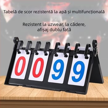 Tablou de scor din ABS, set 22 bucăți, pentru tablă de scor și înlocuire/tablă tactică, pentru diverse sporturi
