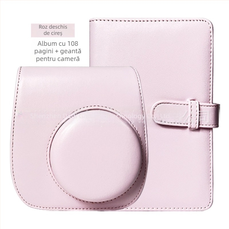 Set de accesorii Polaroid Mini 12/11 cu geantă pentru cameră, album foto de 108 pagini și accesorii pentru etichete și rame foto | Model mini12 | Lansare 2023 | Brand Neutral