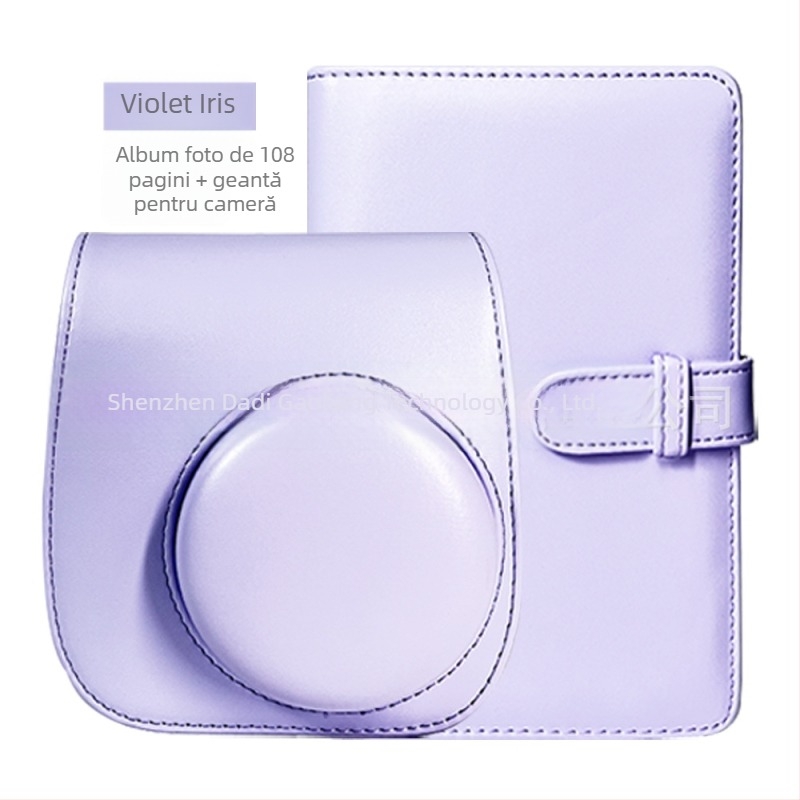 Set de accesorii Polaroid Mini 12/11 cu geantă pentru cameră, album foto de 108 pagini și accesorii pentru etichete și rame foto | Model mini12 | Lansare 2023 | Brand Neutral