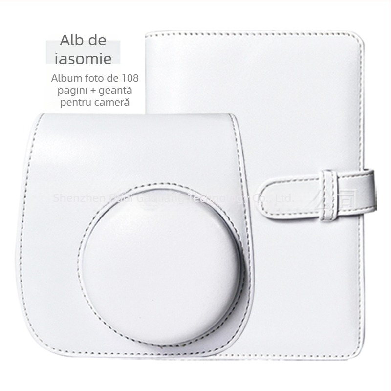 Set de accesorii Polaroid Mini 12/11 cu geantă pentru cameră, album foto de 108 pagini și accesorii pentru etichete și rame foto | Model mini12 | Lansare 2023 | Brand Neutral