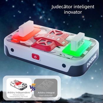 Tabla electronică de șah militară Douzhi – educațională, interacțiune părinte-copil, plastic, model 660130, joc de șah