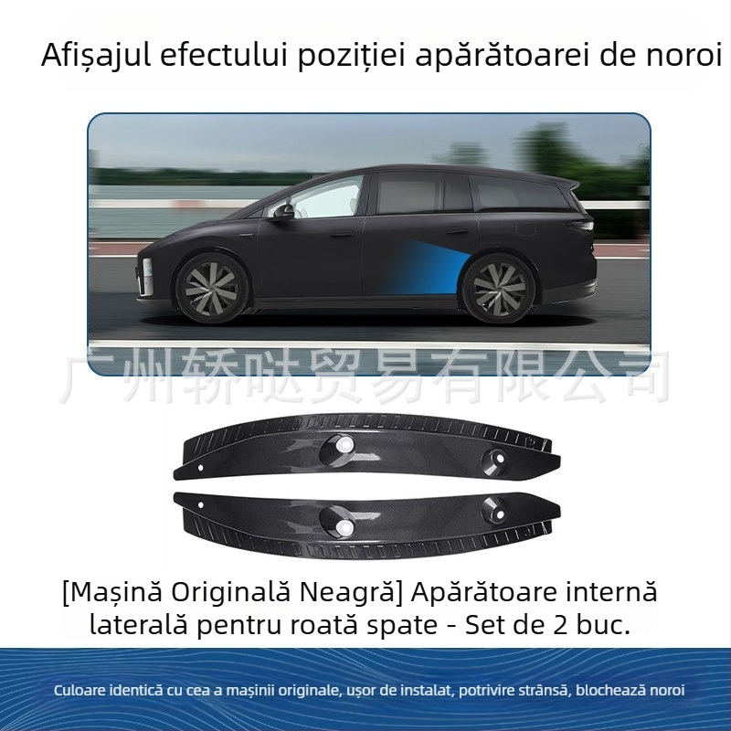 Set protecții noroi pentru Ideal i8/i6 – pentru model specific, față și spate, din plastic, anul 2025, transmisie automată