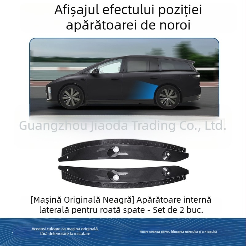 Set protecții noroi pentru Ideal i8/i6 – pentru model specific, față și spate, din plastic, anul 2025, transmisie automată