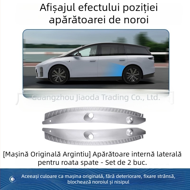 Set protecții noroi pentru Ideal i8/i6 – pentru model specific, față și spate, din plastic, anul 2025, transmisie automată