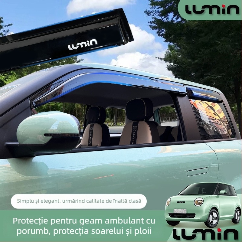 Protecție de ploaie pentru geamul mașinii – aliaj + diamant, compatibil cu Changan Lumin