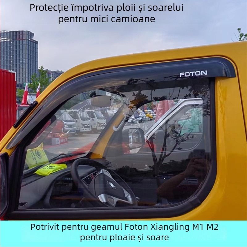 Scut de ploaie din cauciuc universal pentru vehicule, montaj cu adeziv, anul de model 2020, transmisie manuală