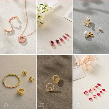 Fundal texturat mat pentru fotografie – bijuterii, still life și transmisie live.