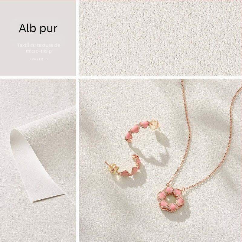 Fundal texturat mat pentru fotografie – bijuterii, still life și transmisie live.