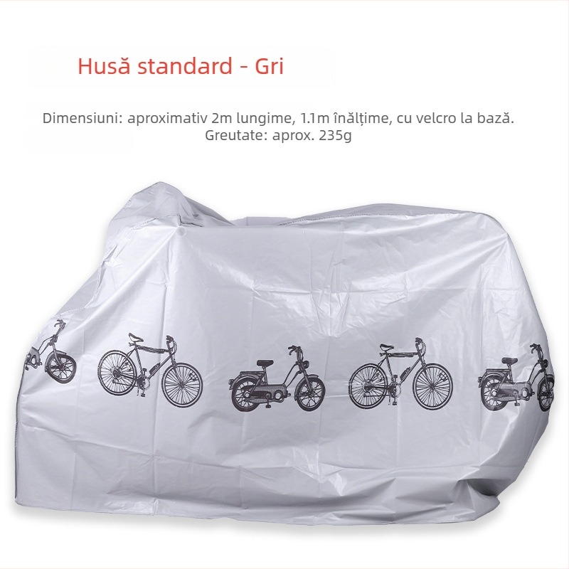 Husă bicicletă și motocicletă, poliester, unisex, gata pentru etichetă privată