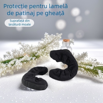 Acoperitoare pentru lame de patinaj artistic, BONT, lamă din oțel, lungimea lamei 40 cm, husă de protecție