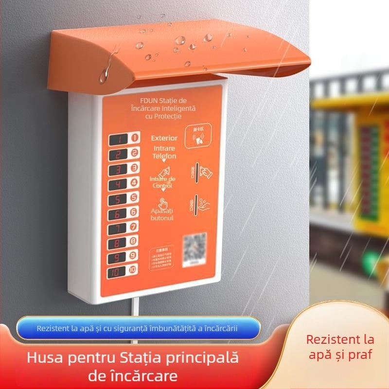 Acoperire impermeabilă pentru stația de încărcare EV în exterior – protecție pentru unitatea principală – accesorii priză, marca Puxi