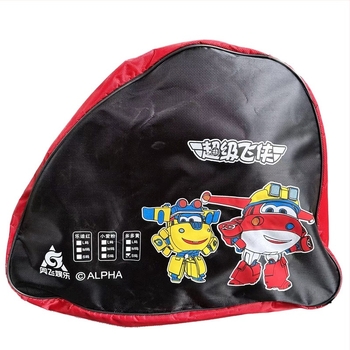 Role de patinaj cu roți PU, cu un singur rând, design desen animat, brand Super Wings