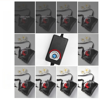 Studiu foto mic cu cutie de iluminat LED pliabilă, cadru din metal și țesătură reflectorizantă, ecran 80x80 cm, 5600K, 100–240V.