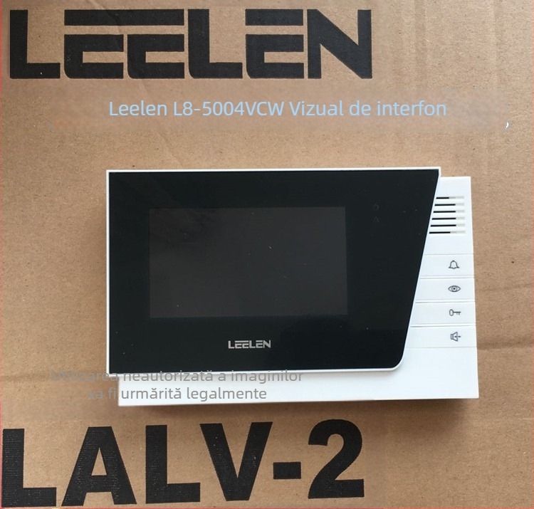 Videointerfon de intrare JB-2003VCWV16 cu extensie L8-5004VCW pentru uz casnic