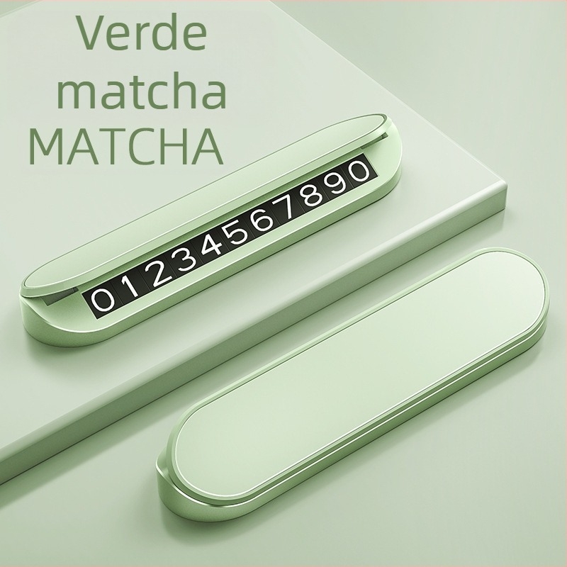 Placă de parcare temporară pentru mașină cu logo personalizat, plastic, model V4, imprimare logo disponibil, tip ascuns